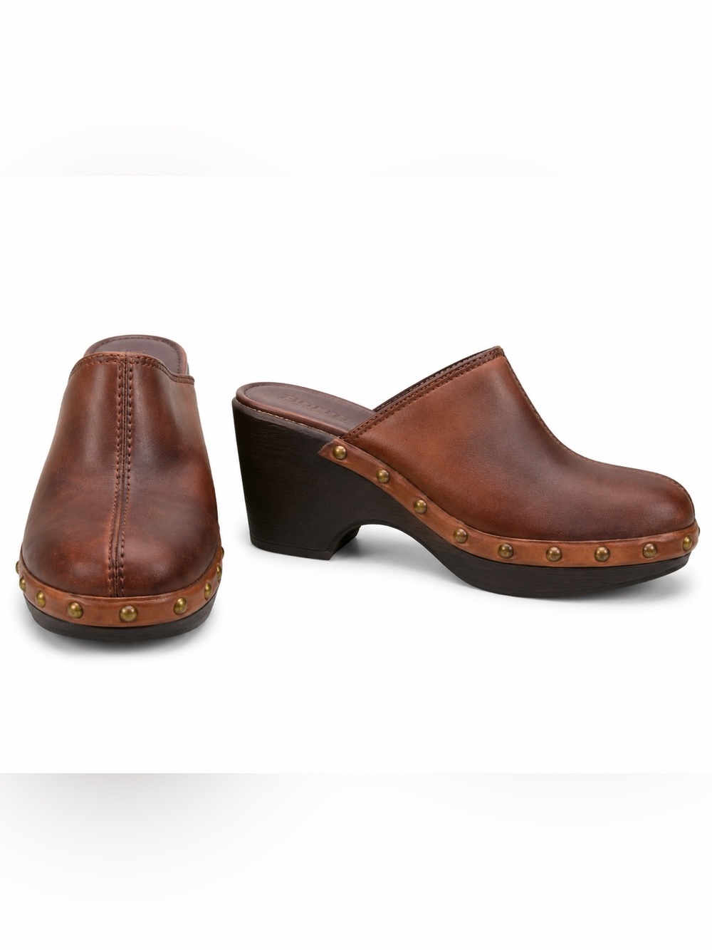 Vintage Connie Leather Bohemian Clogs